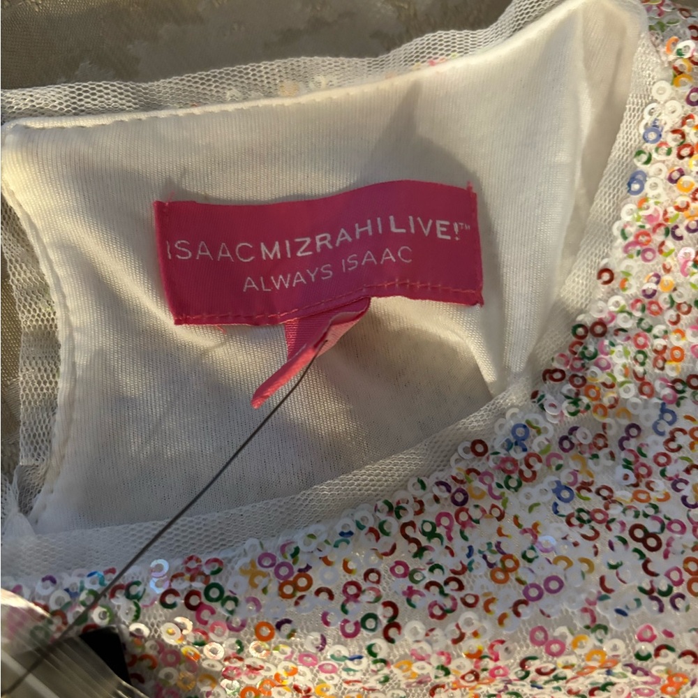 Isaac Mizrahi Live! Sequin Top